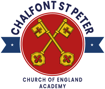 Return the homepage logo for Chalfont St Peter CofE Academy